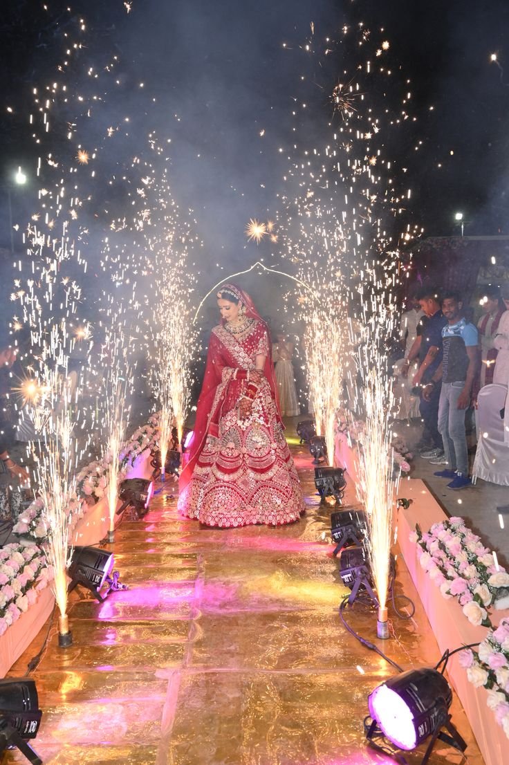 Wedding reception decoration